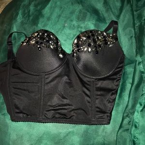 Bustier bra top